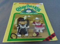 7810 CABBAGE PATCH KIDS PONY & WESTERN WEAR 16" DOLL BOOK PATTERNS